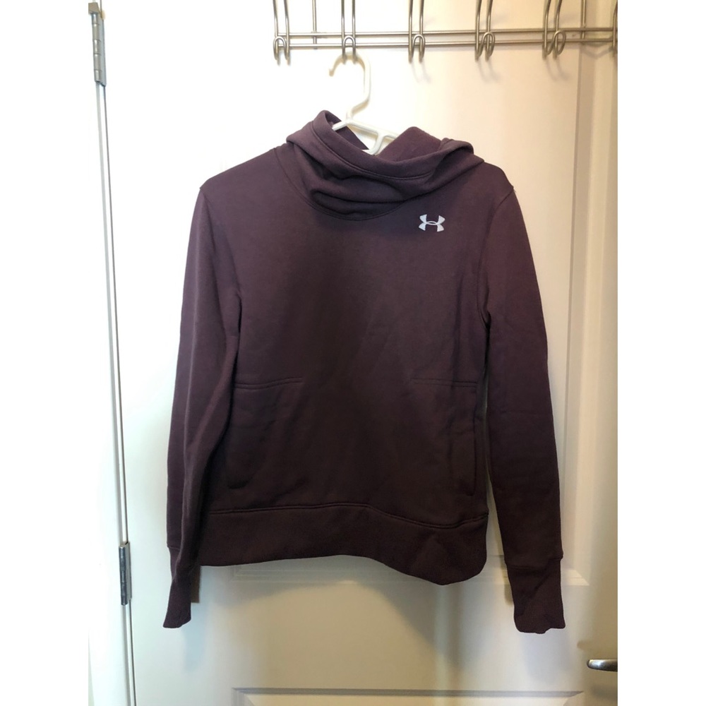 Purple Under Armour sweatshirt
